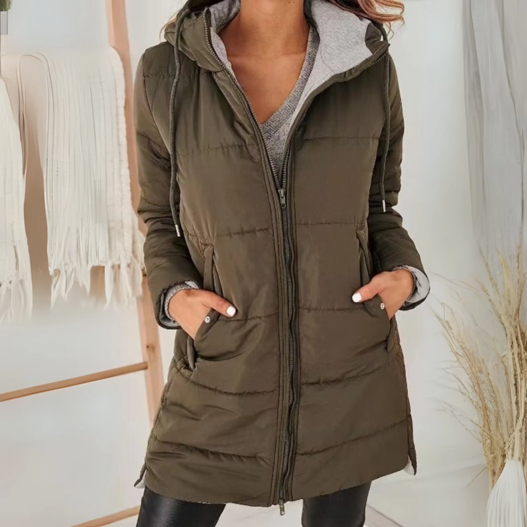 Ainsley - Casual Hooded Puffer Down Jacket