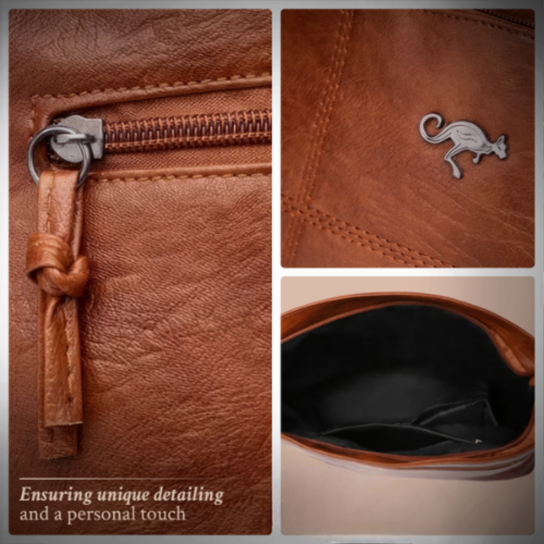 Judith - Signature Elegance Leather Handbag - Maison Léa &amp; Lou