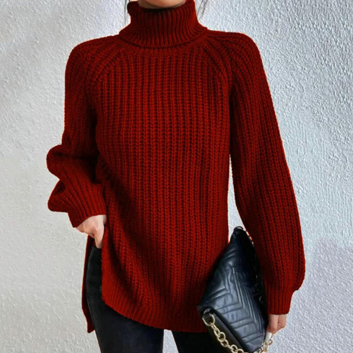 Lisbeth | Cosy Roll-Neck Sweater - Maison Léa &amp; Lou