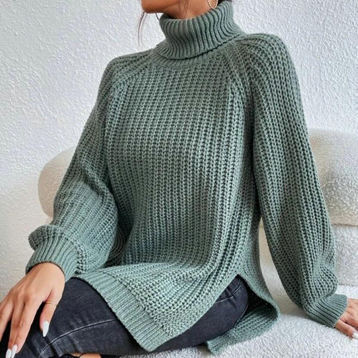 Lisbeth | Cosy Roll-Neck Sweater - Maison Léa &amp; Lou