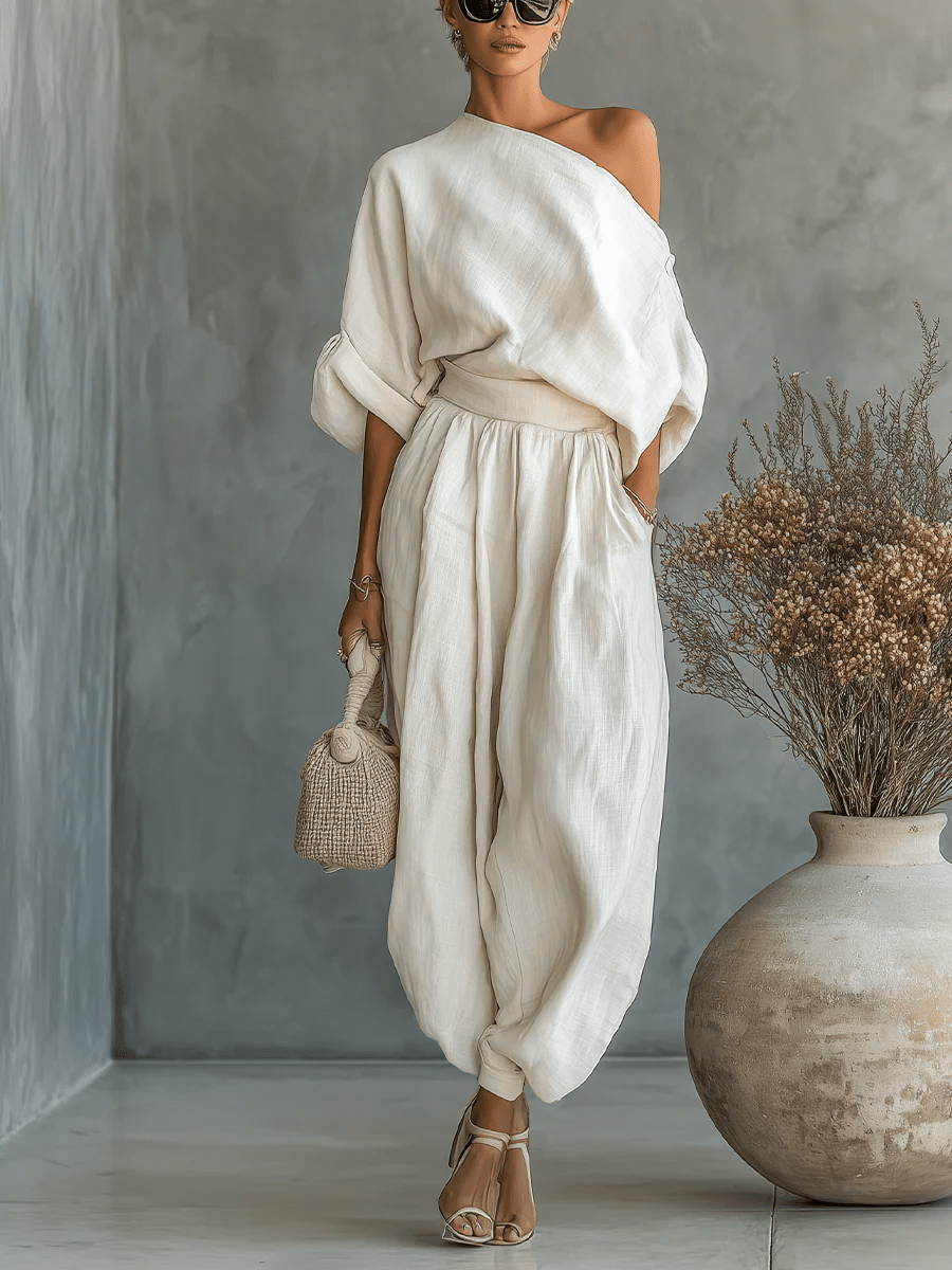 Mila™ || Set 2 pezzi off-the-shoulder - Maison Léa &amp; Lou