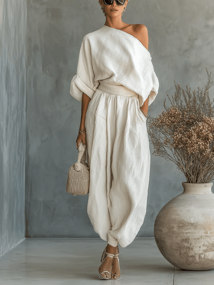 Mila™ || Set 2 pezzi off-the-shoulder - Maison Léa &amp; Lou