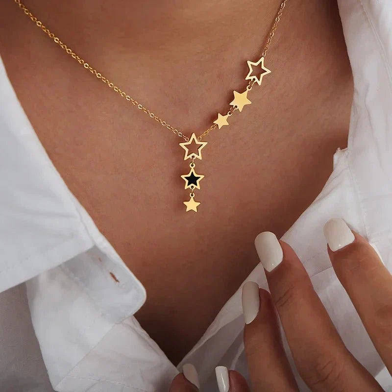 Collana Celestiale Stella Cadente - Maison Léa &amp; Lou