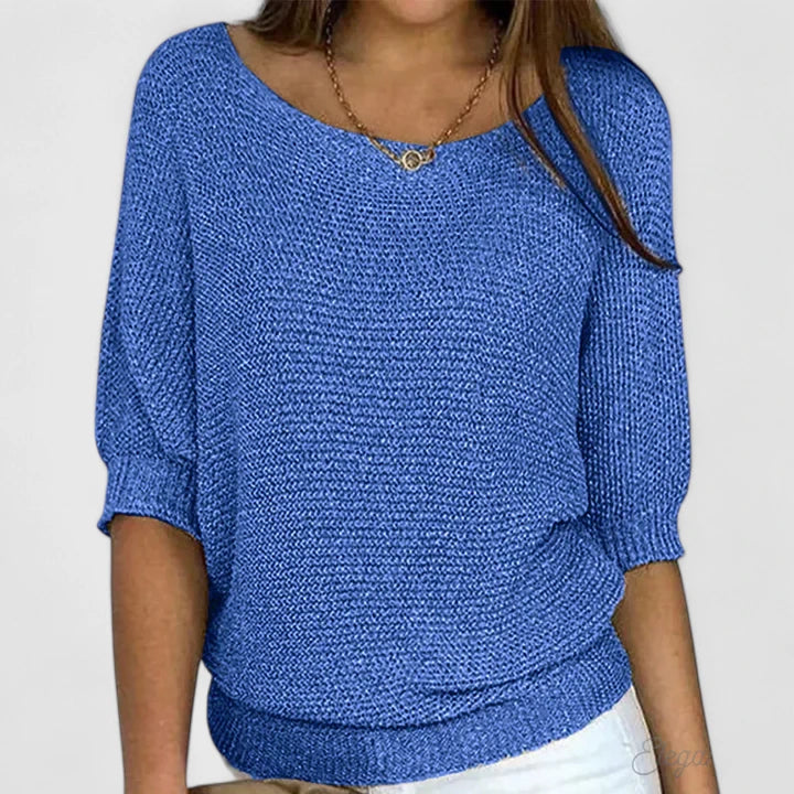 Bridget | Relaxed Batwing Jumper - Maison Léa & Lou